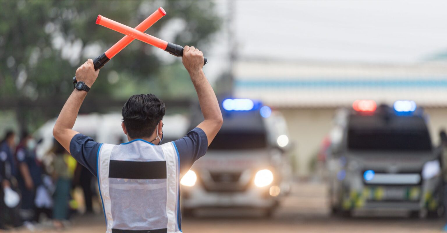 Traffic Control Security Gatehouse Security & Traffic Control - V-global Security Services